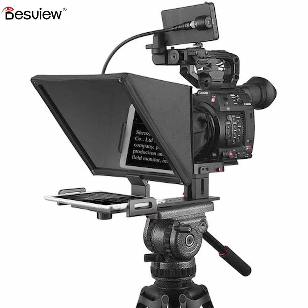 Desview T12 foldable portable teleprompter