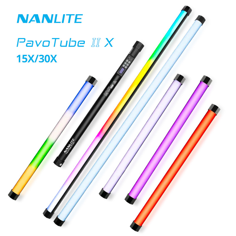 Nanlite PavoTube II 15X RGB LED pixel tube lights